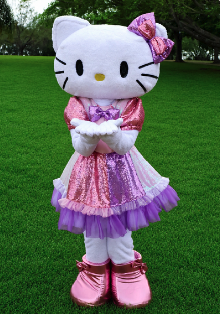 Hello Kitty mascot available for kids parties